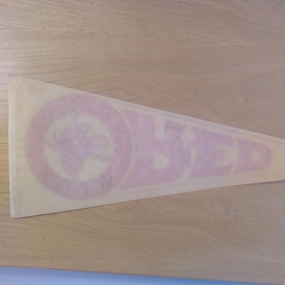 Vintage 60s Boston Red Sox MLB Pennant Flag - Picture 6 of 7